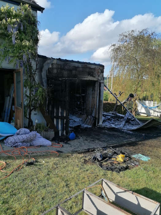 expertise de dégâts incendie à Godinne