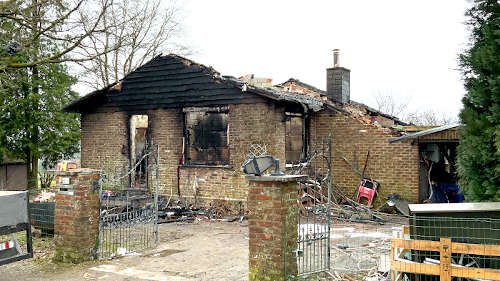 Incendie total à Ferrières